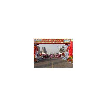 White Waterproof Canvas Tent Aluminum Alloy Material Outdoor for Food Festival