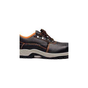 Low Cut Safety Boot Injecton Pu Sole Upper Action Leather