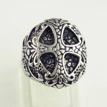 Casting Stainless Steel Ring For Anniversary , Engagement Bands