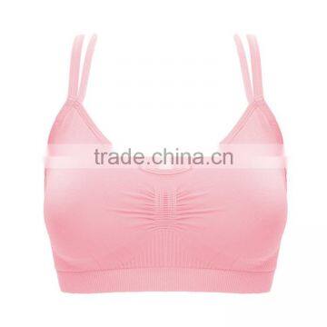 Many years factory elegant shape nylon yoga sports Indian bra girls