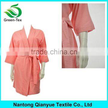 Cheap Ladies 100% Cotton Femme Long Flannel Kimono Bath Robe