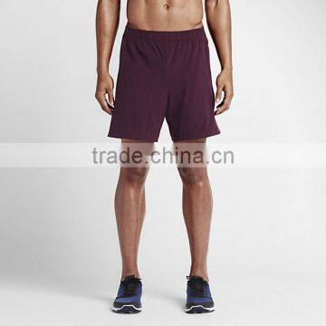 Hot selling sport wholesale mens polyester cargo running shorts with OEM service