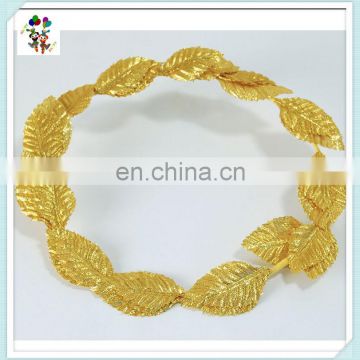 Toga Costume Greek Roman Laurel Wreath Gold Leaves Party Headbands HPC-0753