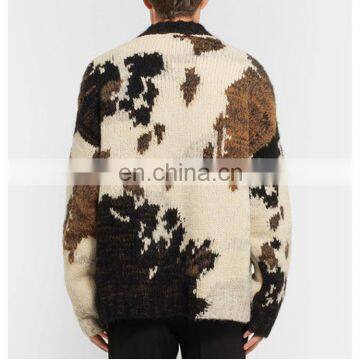 New Innovation Products Best Selling Clothing Casual Style Crew Neck Oversized Wool-Blend Sweater photo-3