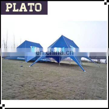 Outdoor sport canopy tent connected tents used for 5k running game/event with factory price