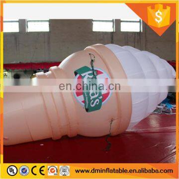 2016 Giant inflatable ice cream with LED light for advertising