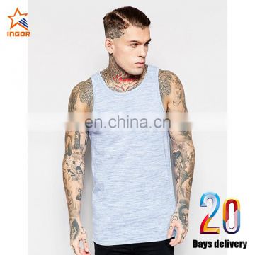 activewear beach silk screen printing jogging factory direct sale tank top