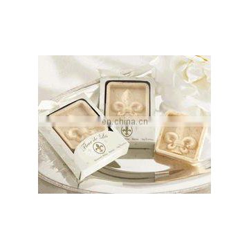 Fleur-de-Lis Scented Soap Wedding Favors