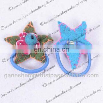 Felt Wool Scrunchy photo-2