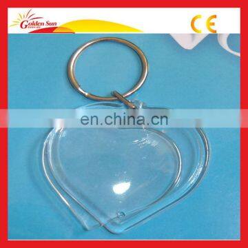 Double Side Photo Acrylic Keychains Souvenir/Clear Plastic Acrylic Keychains