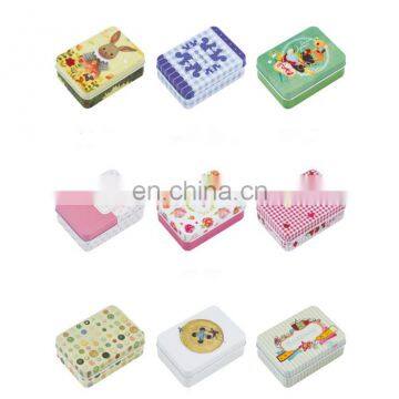 Wholesale Stock Items Cheap Package Box Type 92*65mm Fashion Multi Design Metal Game Card Box