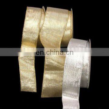 Shiny metallic ribbon wholesale