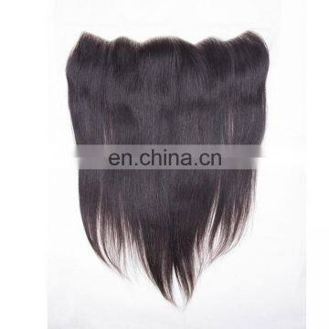 Raw Indian Hair Ear To Ear Pre Plucked Lace Frontal Closure Straight Human Hair Extensions Lace Frontal Piece photo-2