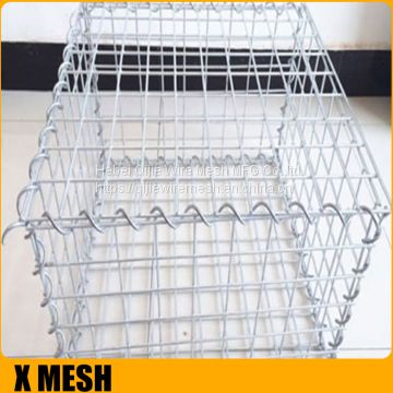 50x50mm Welded Mesh Gabion Mattress / Welded Gabion Stone Cage Box