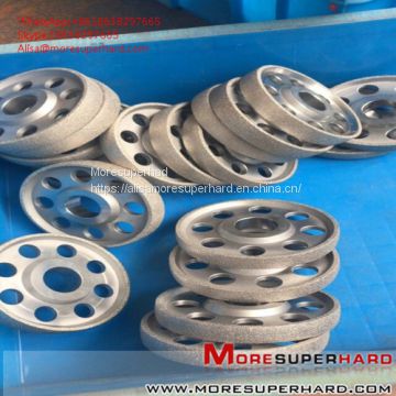 Vacuum welded diamond grinding wheel  for all kinds of stone product    Alisa@moresuperhard.com