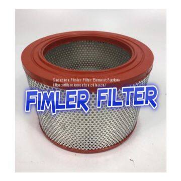 Replacement Vacuum Pump polyester filter cartridge for dust filter F 630 / F1200, 71261508, 971427650, 971437340