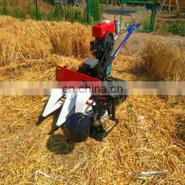 New Condition Hot Popular mini rice and wheat harvester paddy and wheat harvesting and bundling machine