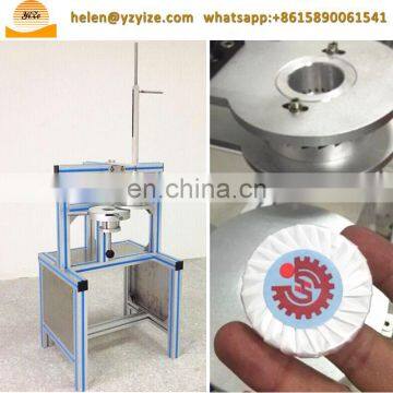 Professional Semi Automatic Hotel Pleat Soap Wrapping Machine Manual Soap Pleat Packing Machine