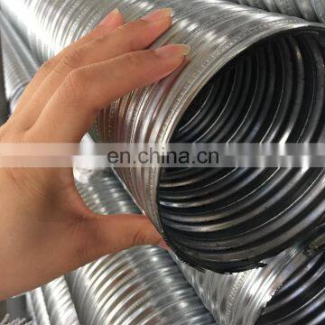 11.5 meter Galvanized iron duct pipe construction using road culvert used iron duct steel pipe sizes