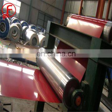 Tianjin Fangya ! in mill prime color galvanized steel coil ppgi with CE certificate