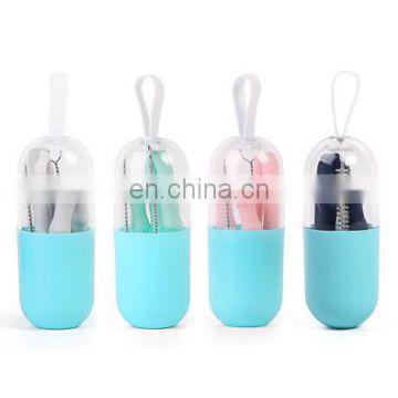 Food grade silicone folding straw with FDA certification