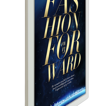 Tengfeng Elevator Advertising Frame ABS Plastic Frame Apple Panel Picture Frame Poster Frame Outdoor Advertising Frame photo-2