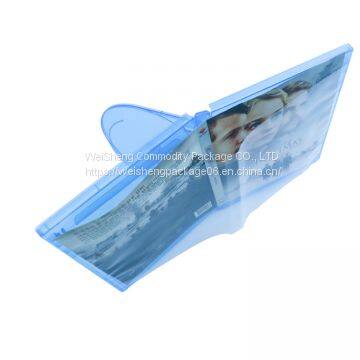 Manufacturer Weisheng Factory OEM Blu-Ray Slim Case 14mm 4 Discs CD DVD Blue Ray Case photo-3