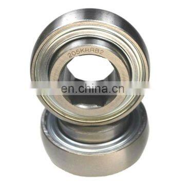 hex bore farm machine hub bearing 205KPPB2 inch series deep groove ball bearings with triple lip seals