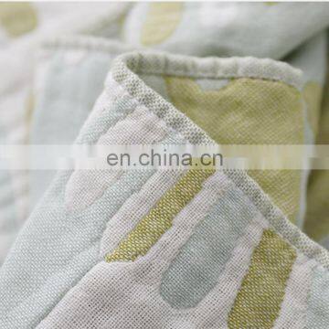 2020 New Design Factory Direct Supply 100 Cotton Muslin Throw Travel Picnic Soft Floral Summer Blanket With Competitive Price photo-7