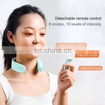 JOYROOM Smart 2020 Portable Mini Electric Wireless Intelligent Neck Massager 360 Infrared Physiotherapy photo-4