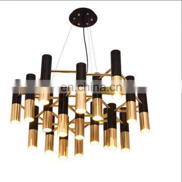 Modern Nordic Design Aluminum Gold Black Led Pendant Light photo-1