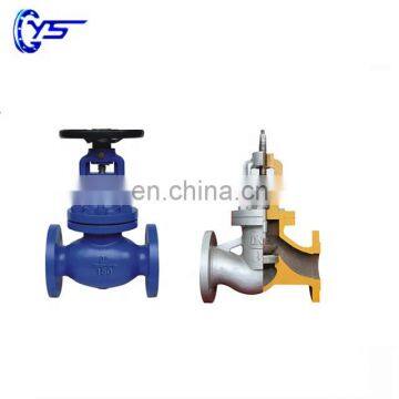 WCB Body Stainless Steel Seal Straight Through Globe Valve