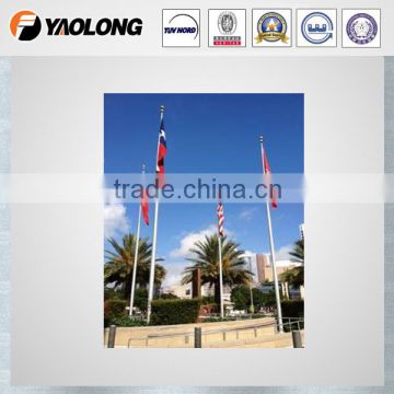 outdoor advertising flag pole