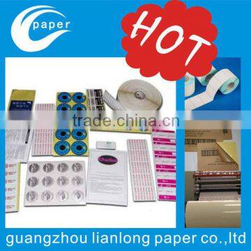 2015 new products of food/drinks/all kinds of self adhesive stickers label packing materials