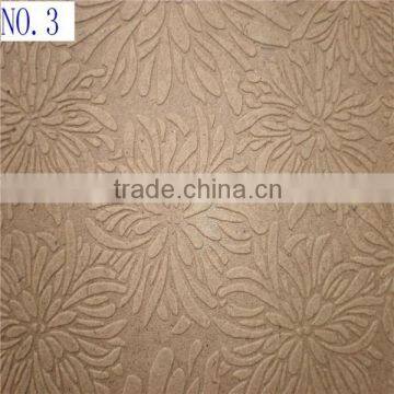 2014 high class wood grain embossed mdf board