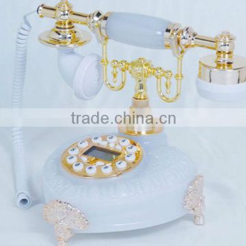 landline corded phone antique classic hotel phone