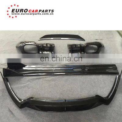 FERRI F12 DMC Style Carbon Parts Fit for F12 Auto Parts Carbon Fiber Front Lip Side Skirts Diffuser Spoiler for F12 Carbon photo-2
