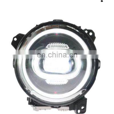 Modified Full Led Headlamp Headlight With Streamer Turns and With a Touch of Blue Function for Jeep Wrangler JL 2018-2021 photo-3