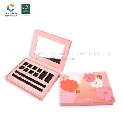 Empty magnetic eyeshadow palette wholesale makeup empty custom pigment eyeshadow palette