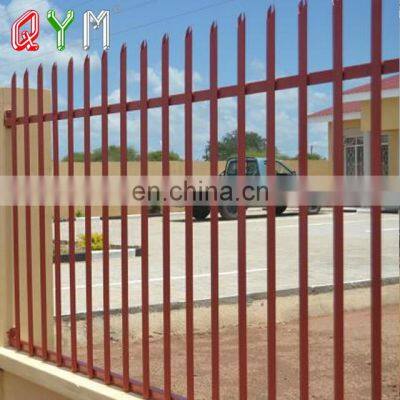 Galvanized Steel Palisade Fencing Metal W D Pale Palisade Fence photo-2