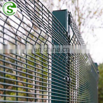 2.1m high 2.9m long clear view type fencing Security Vu fence export to Africa