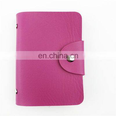 Sale Feedback 24 Cards Slots Credit Card Package 9 Color Holder PU Leather Fashion Hasp Unisex High Quality Bag New