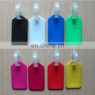 Plastic pp travel luggage Tag suitcase boarding pass board viagem Checked card Mixproof Address Label Name ID Tags