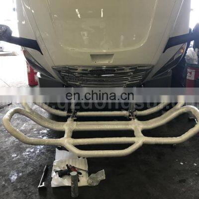 304 OEM Stainless Steel Heavy Duty Bull Bar Freightliner Cascadia Big Truck Deer Grille Guard Front Bumper photo-3