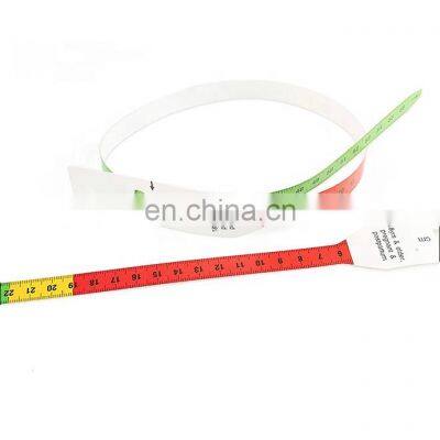 PP WaterProof 26.5cm Baby Head Circumference MUAC Measuring Tape for Infants