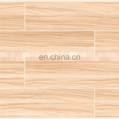 villa 2020 New Product Wood look full polished Grain Porcelain Glazed floot Tile