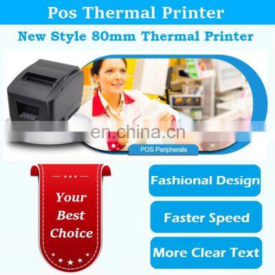 Wholesale RS232C USB LAN Mobile Phone 80mm Pos Wifi Receipt Thermal Printer Cheap 58/80mm Thermal Receipt Printer photo-5