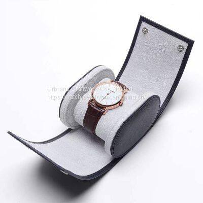 Wholesale Protective Dustproof Leather Watch Storage Box Single Mechanical Leather Watch Bag