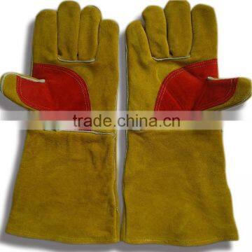 reinforce leather industrial and welding gloves for welders