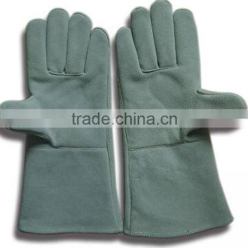 cow split leather safety welding gloves